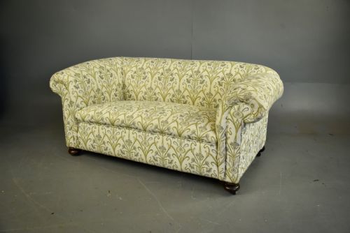 fig 1. Victorian two seat Chesterfield