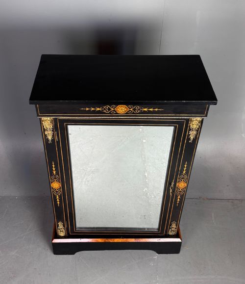 fig 3. Victorian Ebonised Pier Cabinet