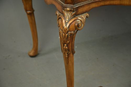 WALNUT QUEEN ANNE STYLE SIDEBOARD BY HILLE OF LONDON - ADDITIONAL PHOTO 6