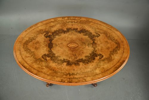 fig 1. Victorian walnut coffee table