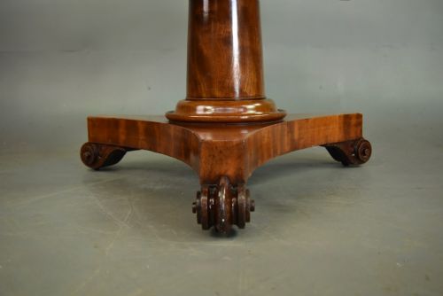 fig 3. Victorian mahogany Breakfast table