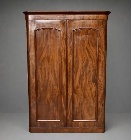 Victorian double wardrobe