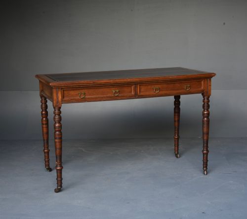 Victorian Walnut Wiring Table