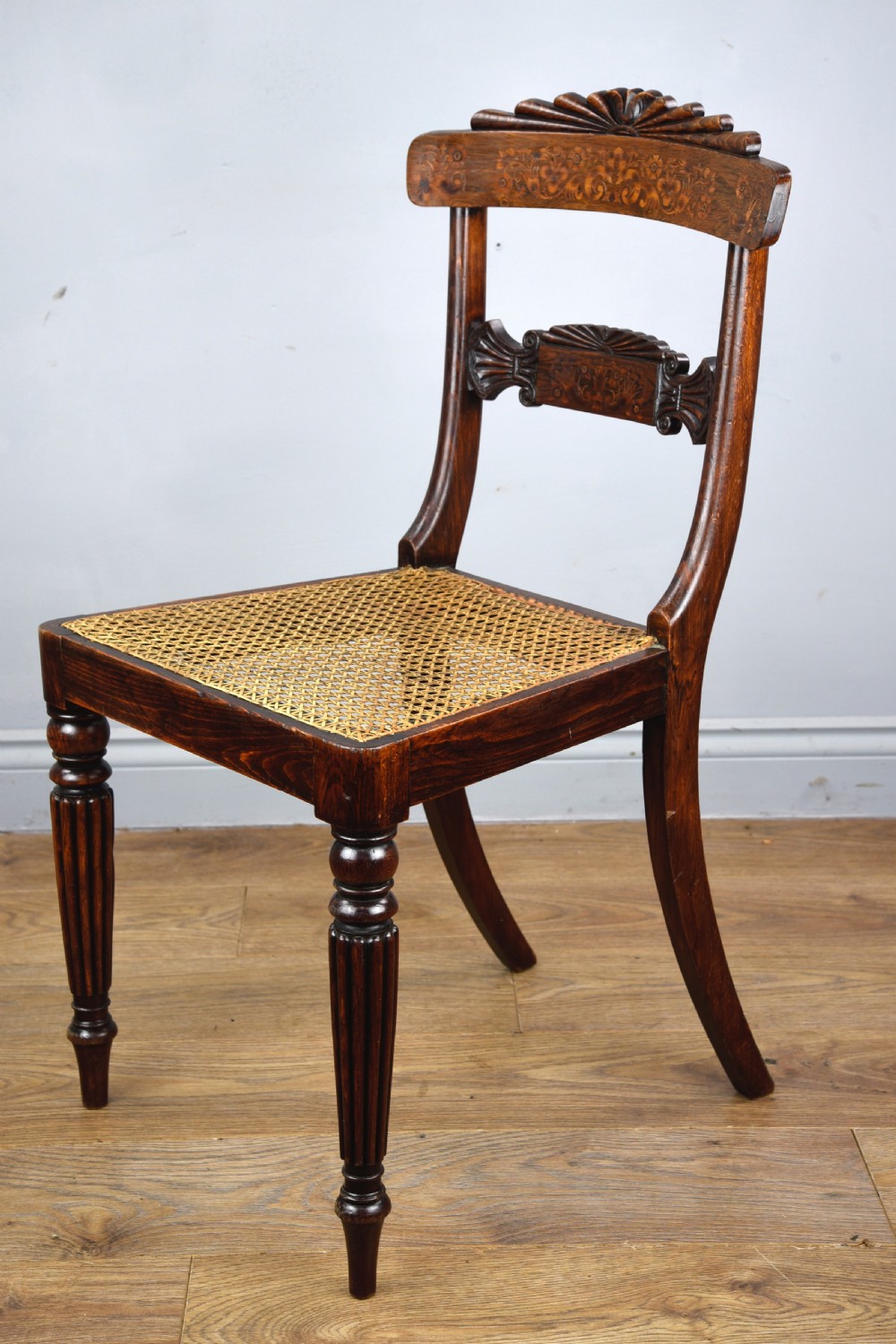 set of six Regency dining chairs  View III