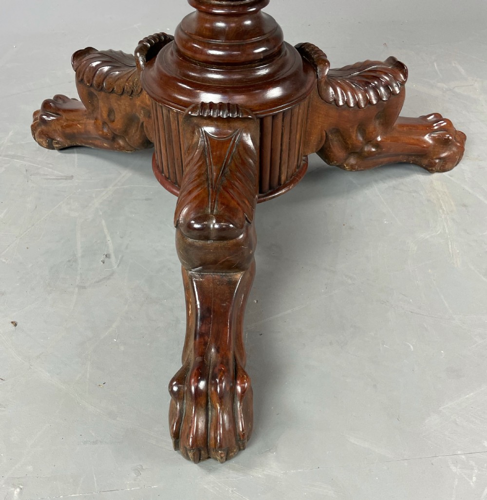 19th century marble top centre table  View IV