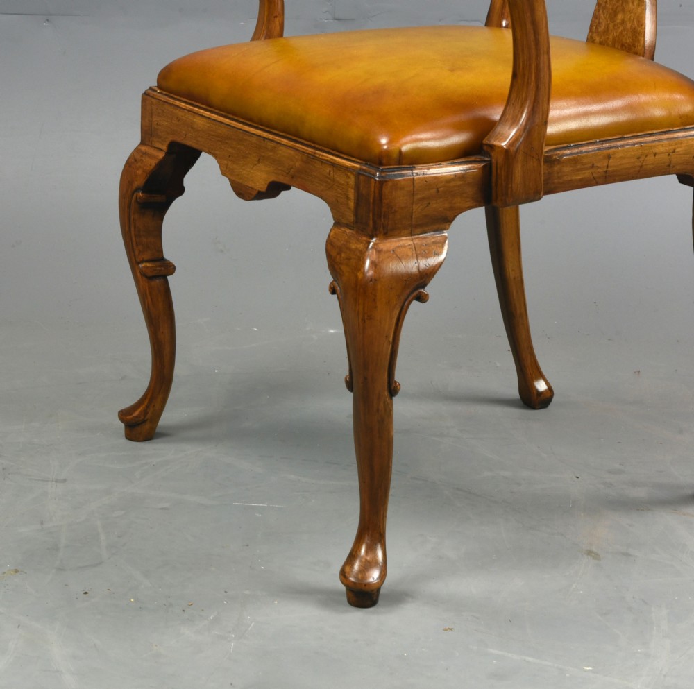 Walnut desk chair  View V