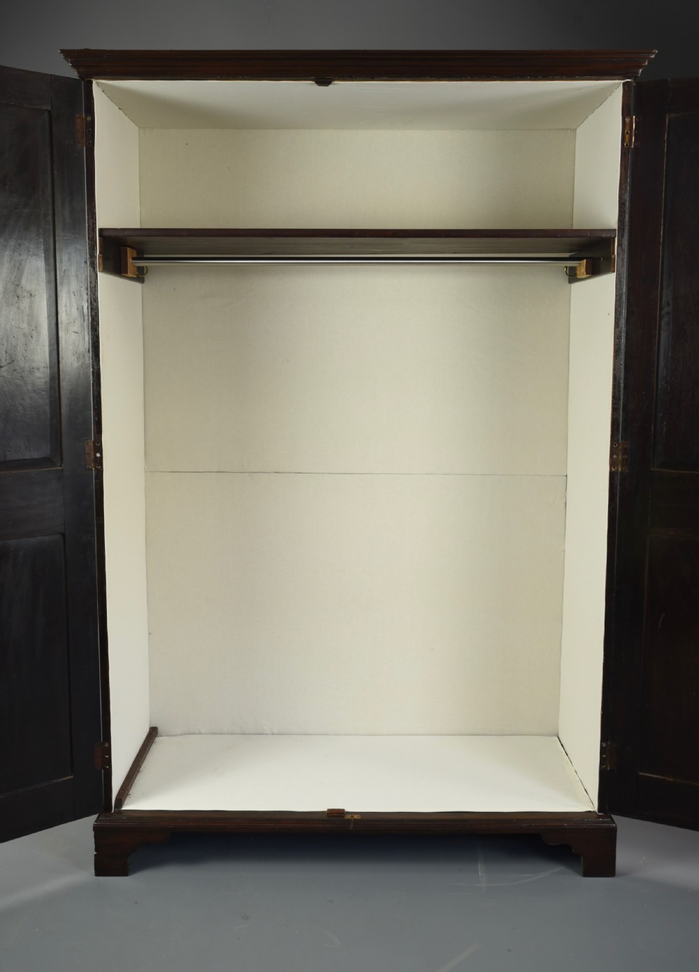 Georgian mahogany wardrobe  View II