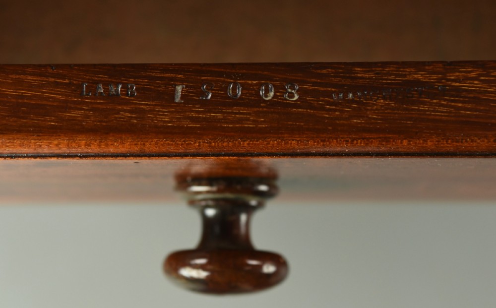 Pair of mahogany bedside chests of drawers Lamb of Manchester  View VIII