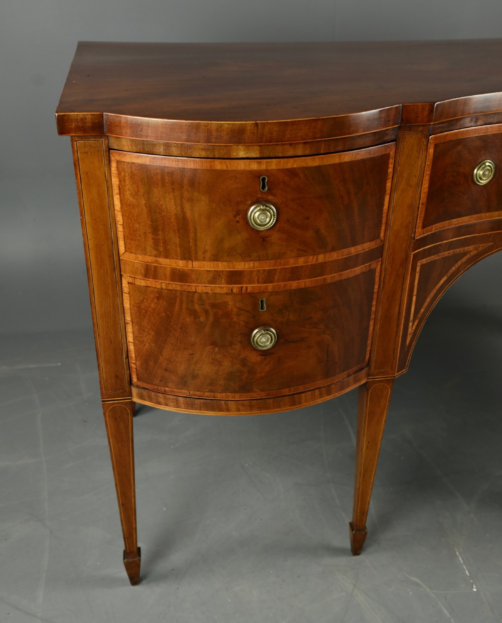 Georgian mahogany sideboard  View III