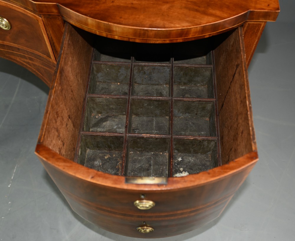Georgian mahogany sideboard  View V