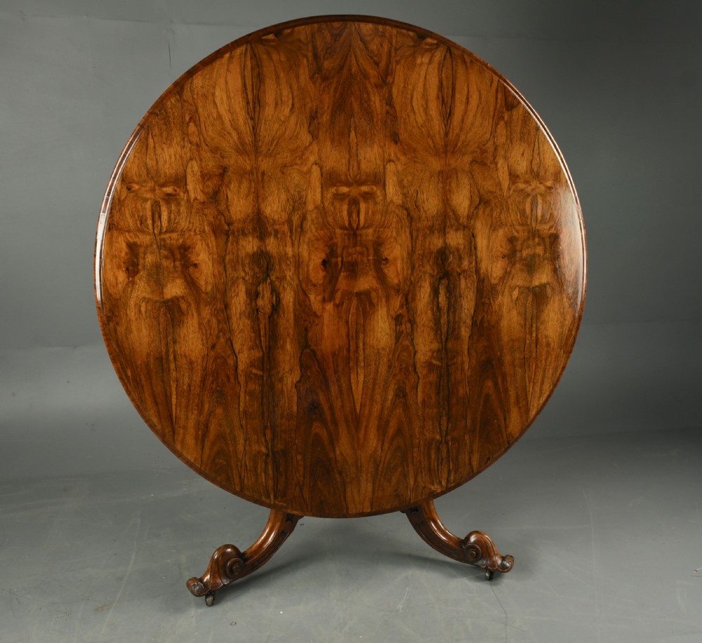 Antique Rosewood centre table or dining table  View III