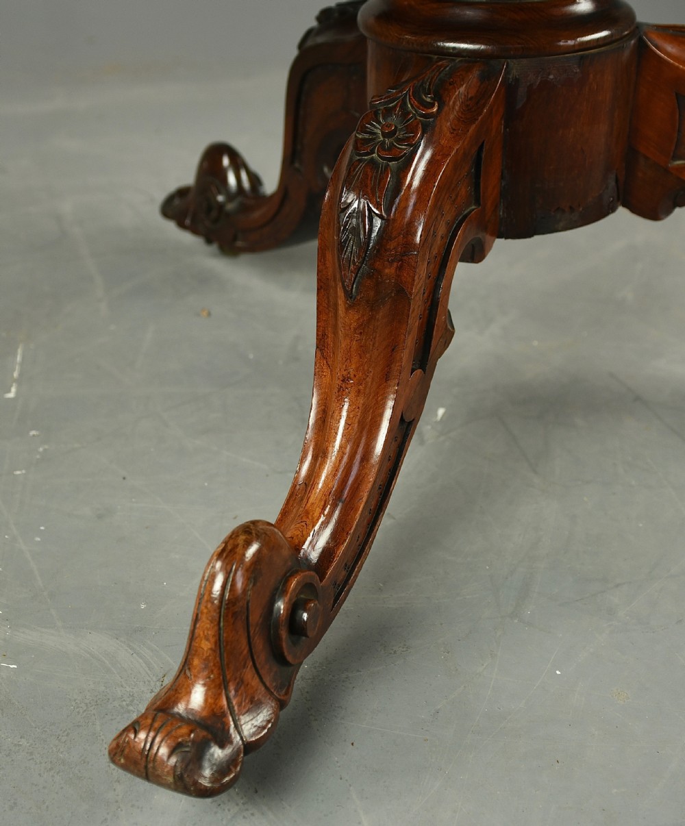 Antique Rosewood centre table or dining table  View IV