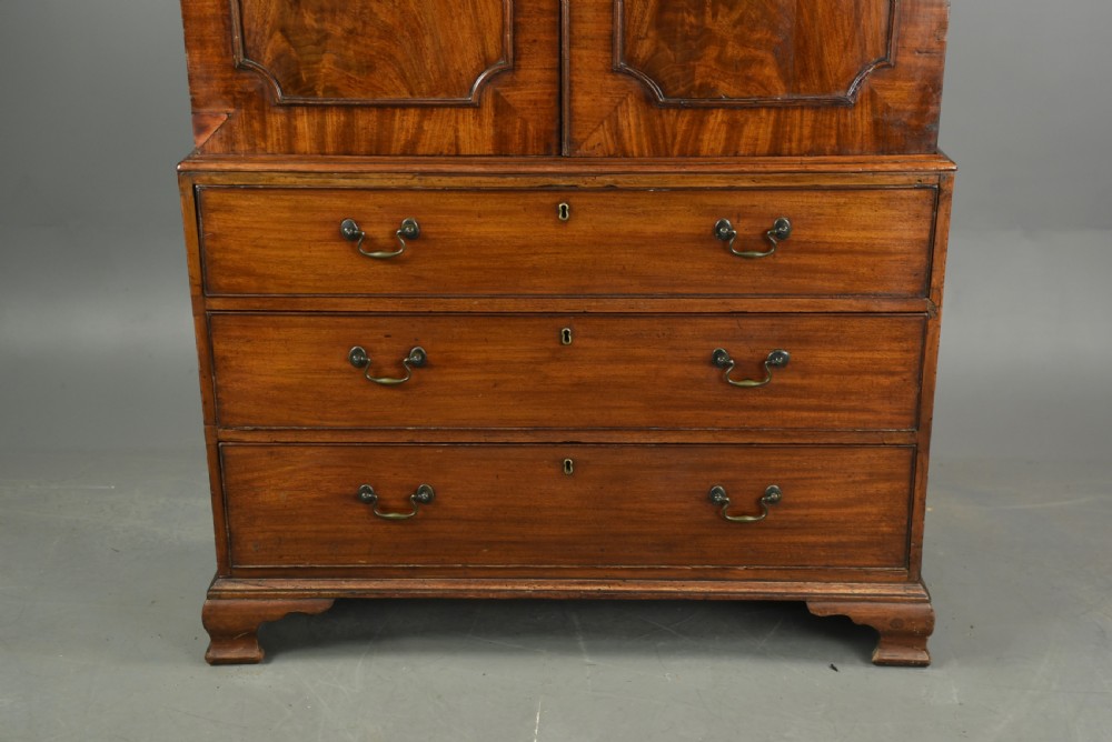 Georgian mahogany wardrobe  View III