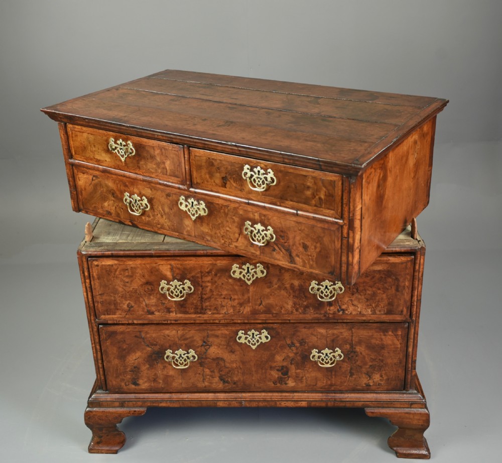 Queen Anne walnut chest of drawers  View VI
