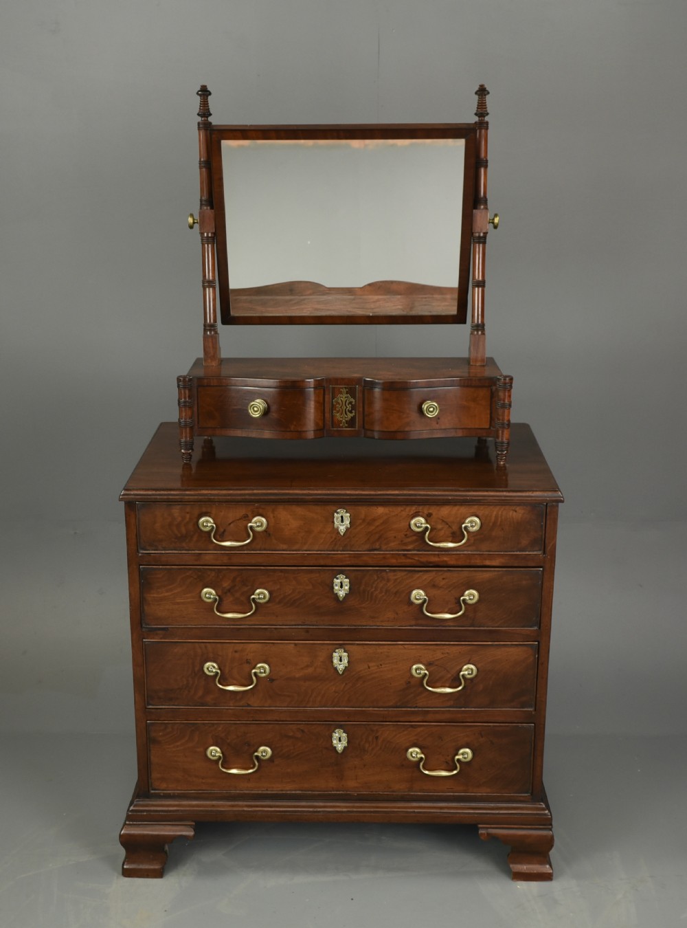 small Georgian mahogany chest of drawers  View VII