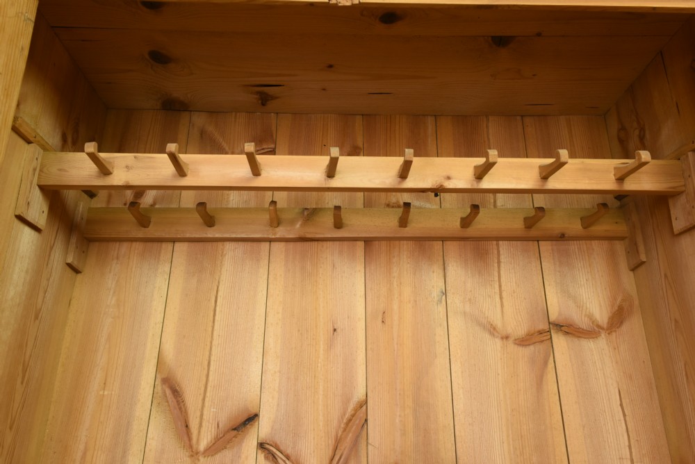 19th century pine cupboard  View V