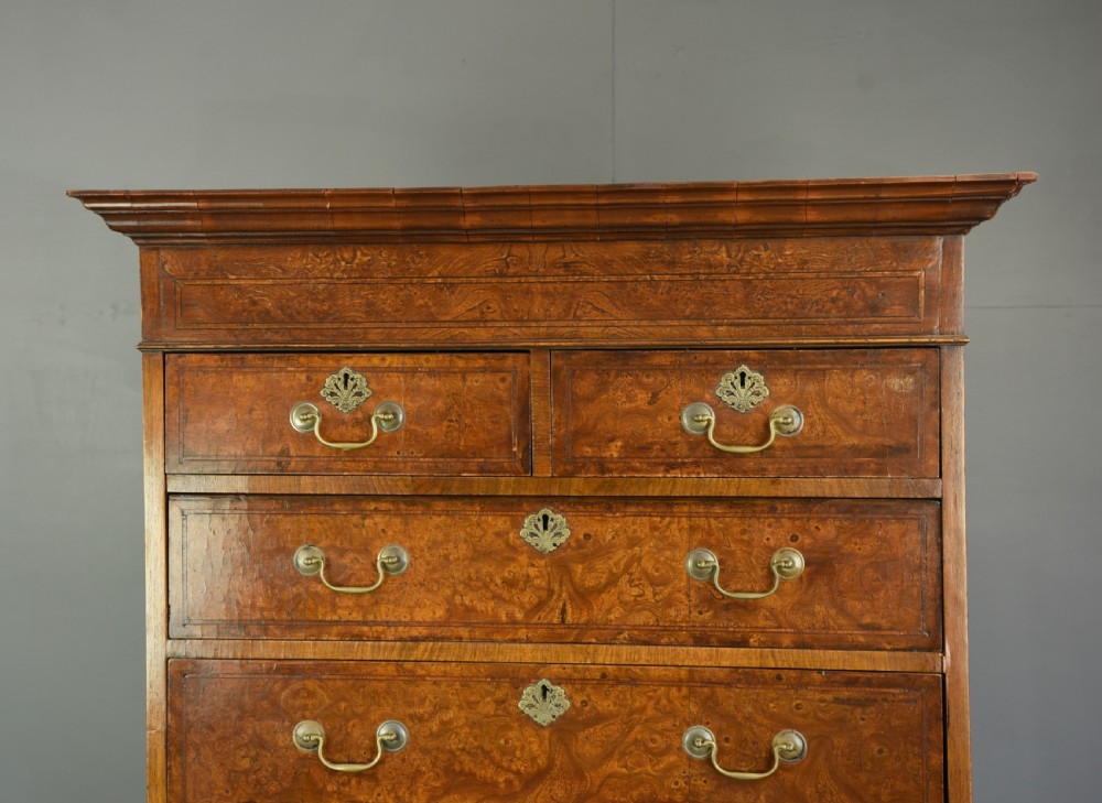 burr oak chest on stand  View II