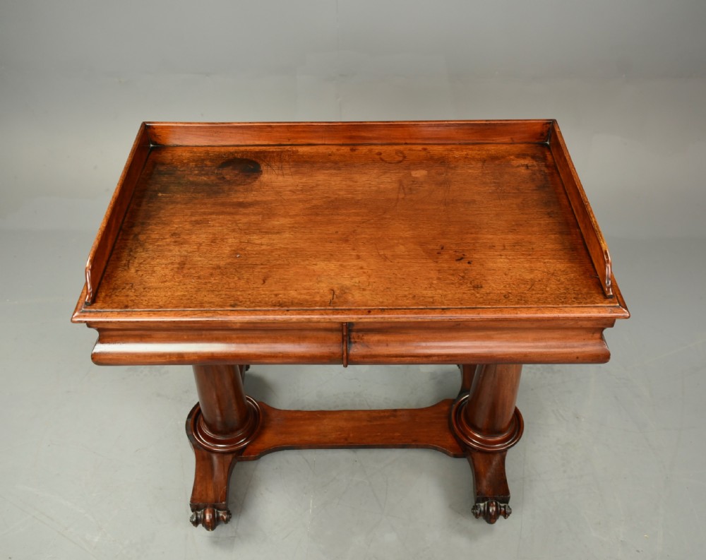 William iv mahogany side table  View IV