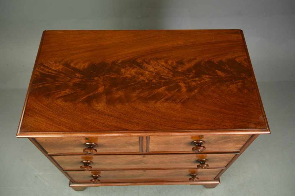 Victorian mahogany chest of drawers  View IV