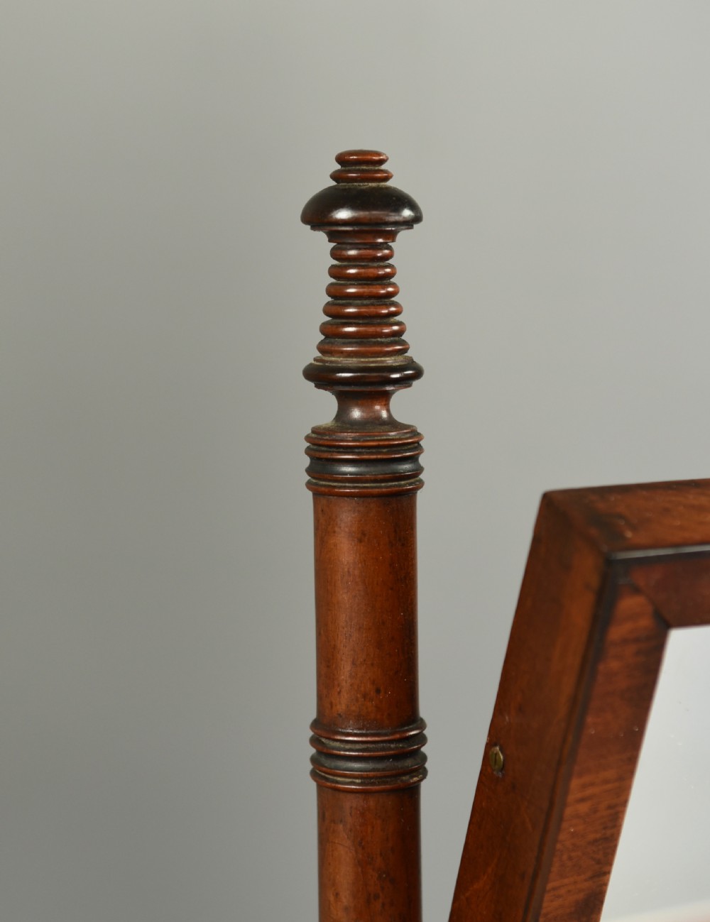 Georgian mahogany dressing table mirror  View VI