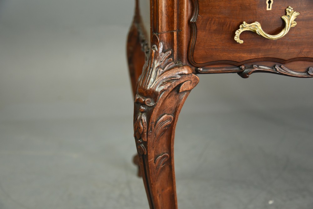 19th century French mahogany writing tables  View V