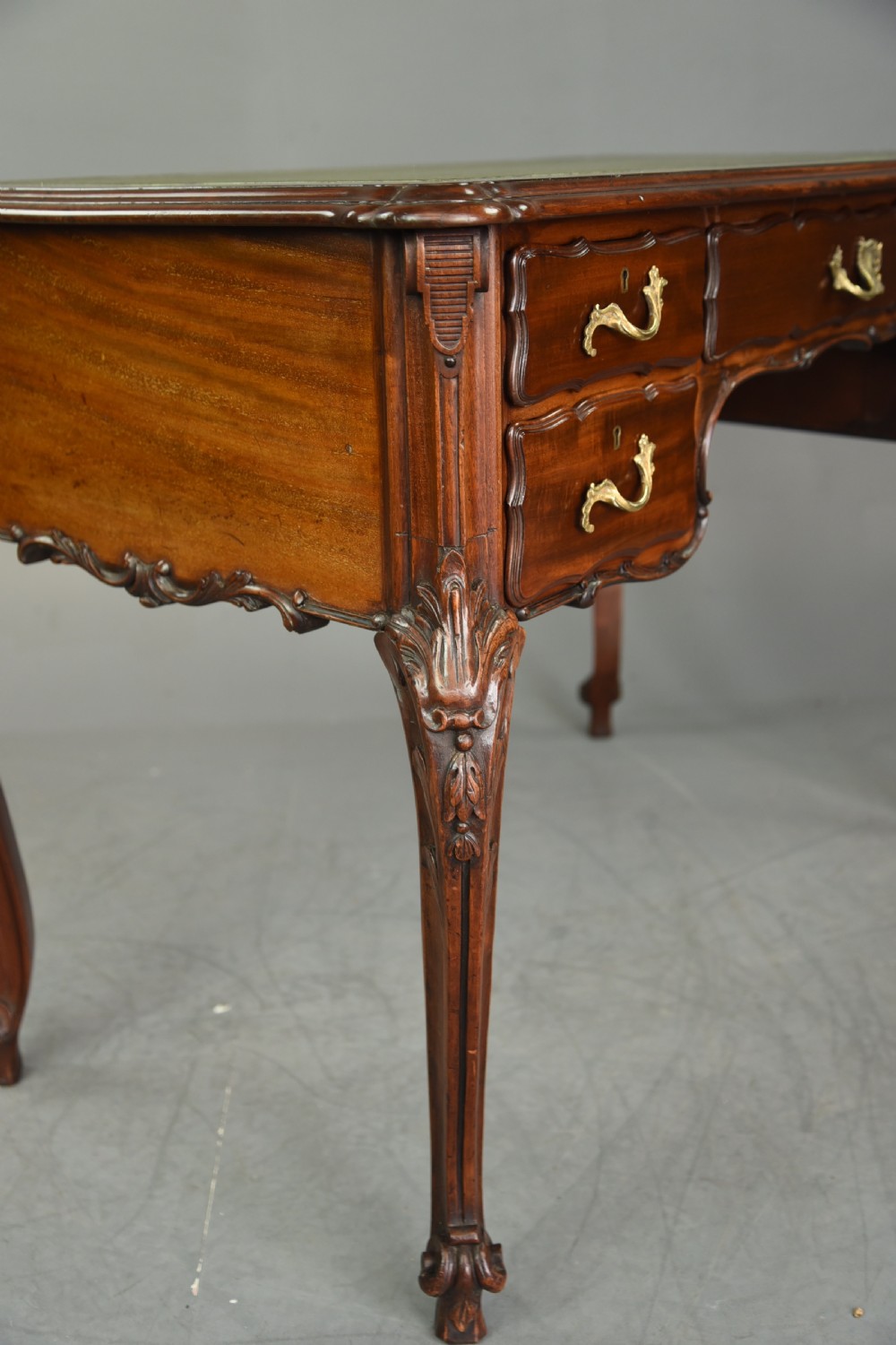 19th century French mahogany writing tables  View VII