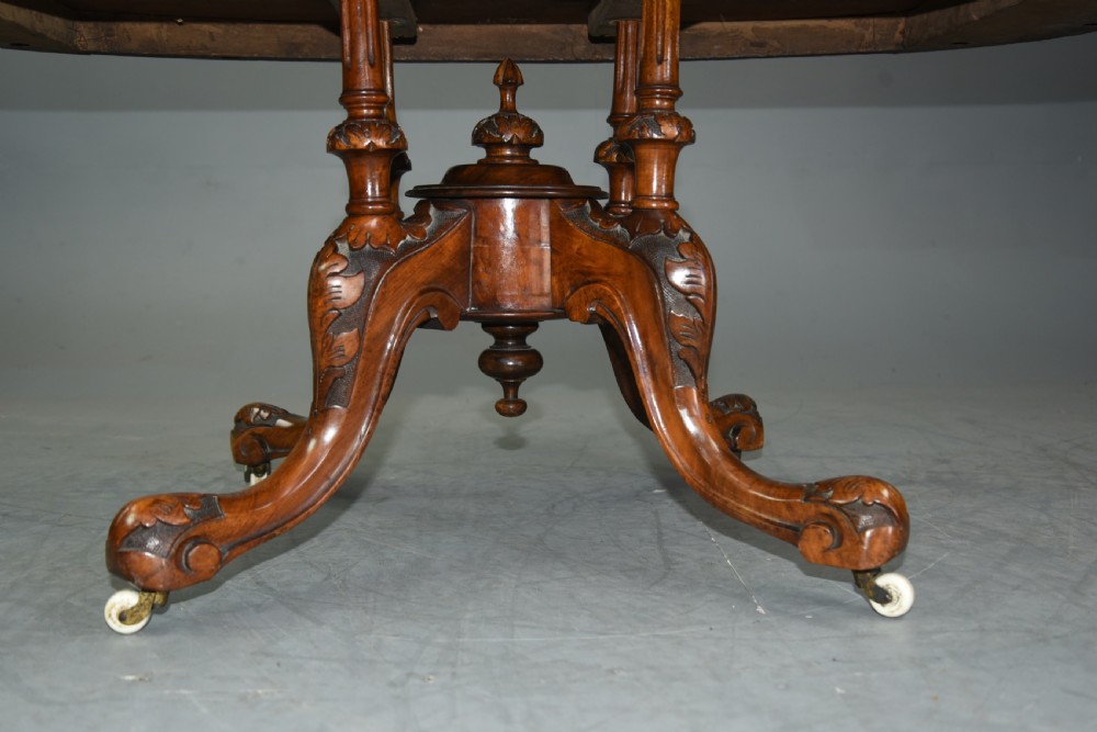 Victorian walnut coffee table  View IV