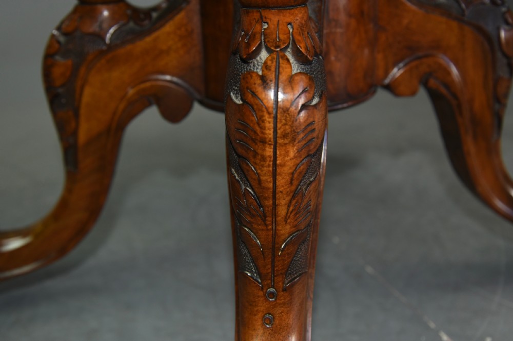 Victorian walnut coffee table  View V
