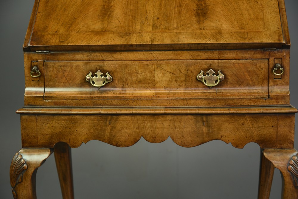 Queen Anne style  walnut bureau  View VI