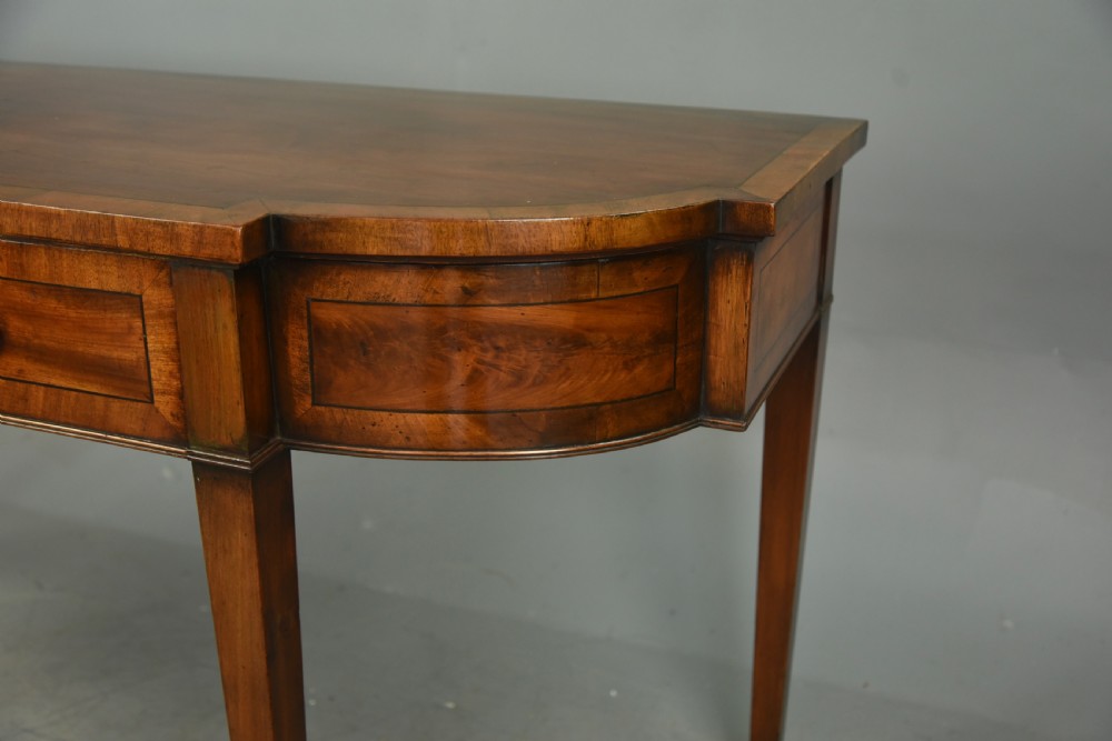 Georgian mahogany serving table side table View III