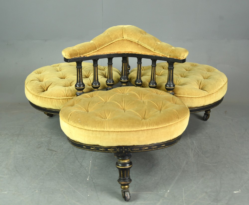 Victorian conversation seat 