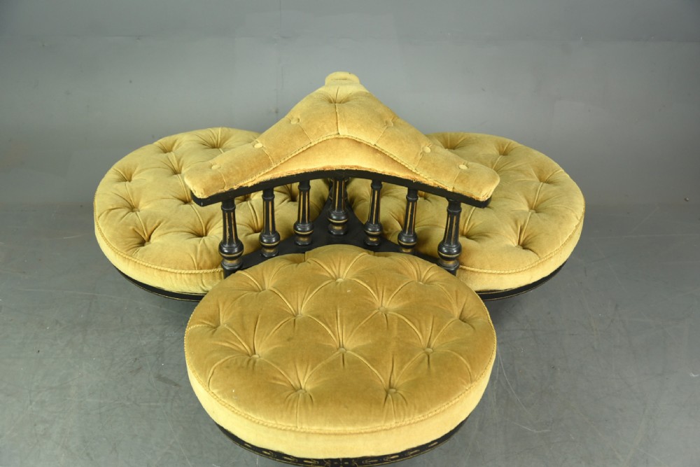 Victorian conversation seat  View II