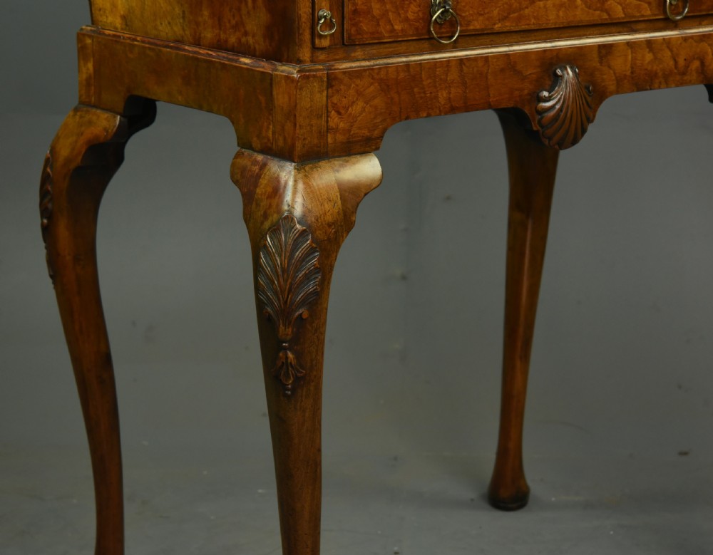 Walnut Queen Anne style bureau  View IV