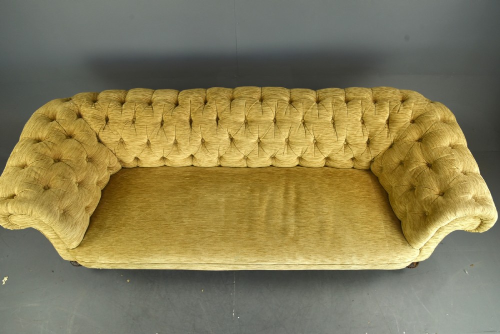 Victorian Chesterfield sofa  View II