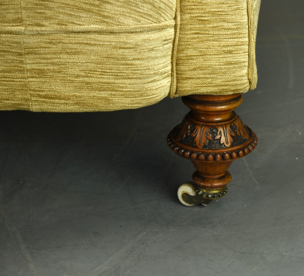 Victorian Chesterfield sofa  View V