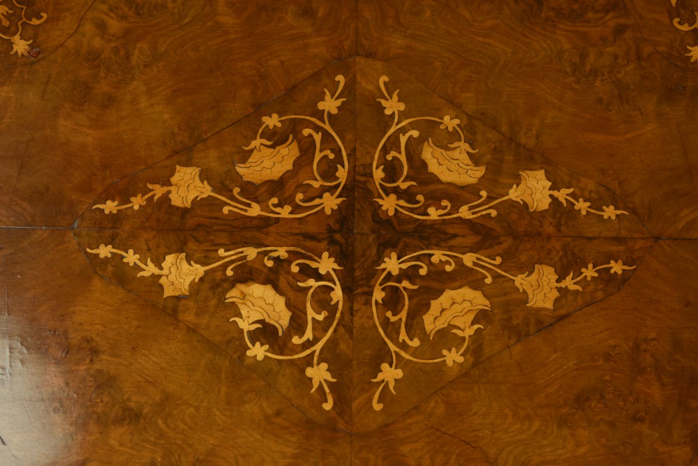 Victorian walnut coffee table  View V