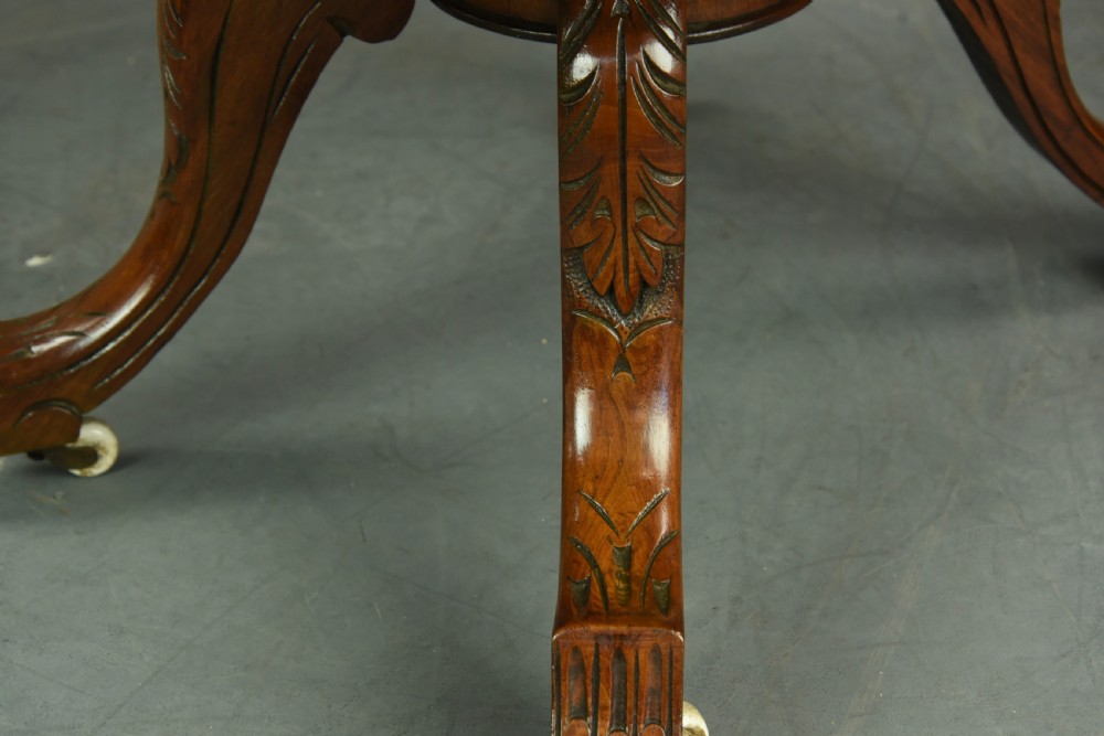 Victorian walnut coffee table  View VI