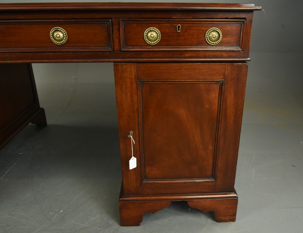 Victorian partners desk S & H JEWELL  View VI