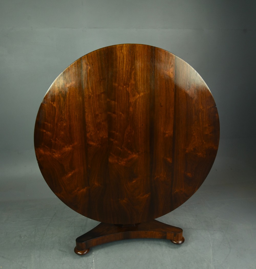 Regency rosewood centre dining table  View IV