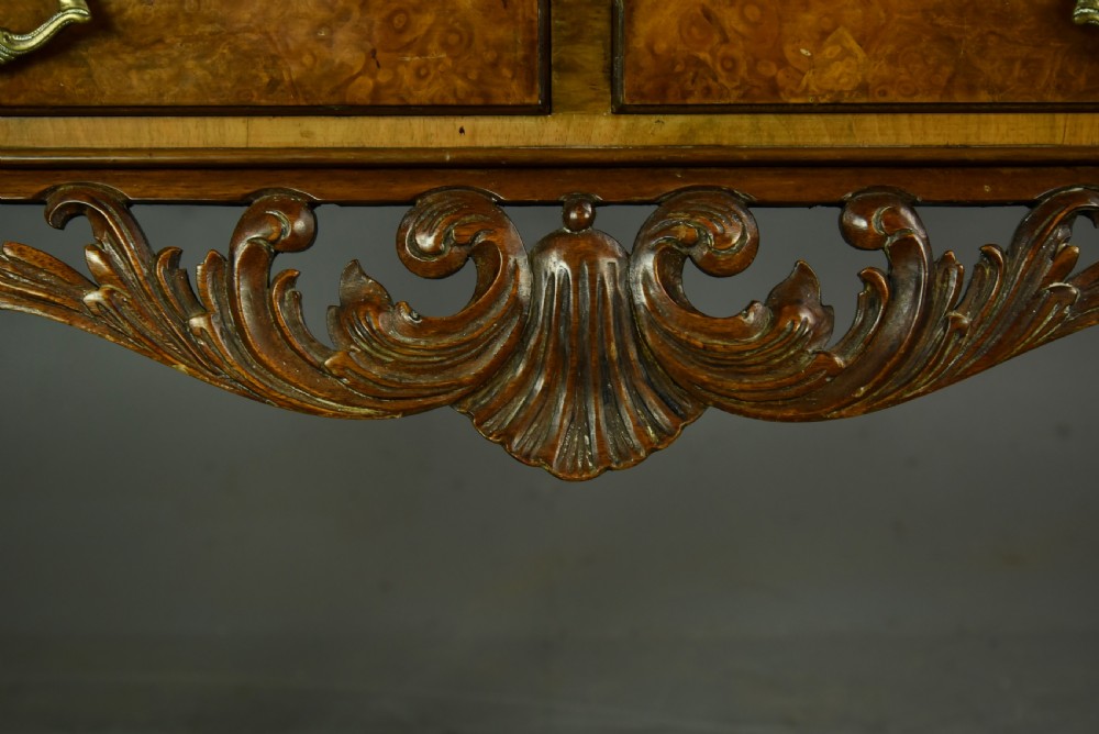 Burr walnut cocktail cabinet  View III