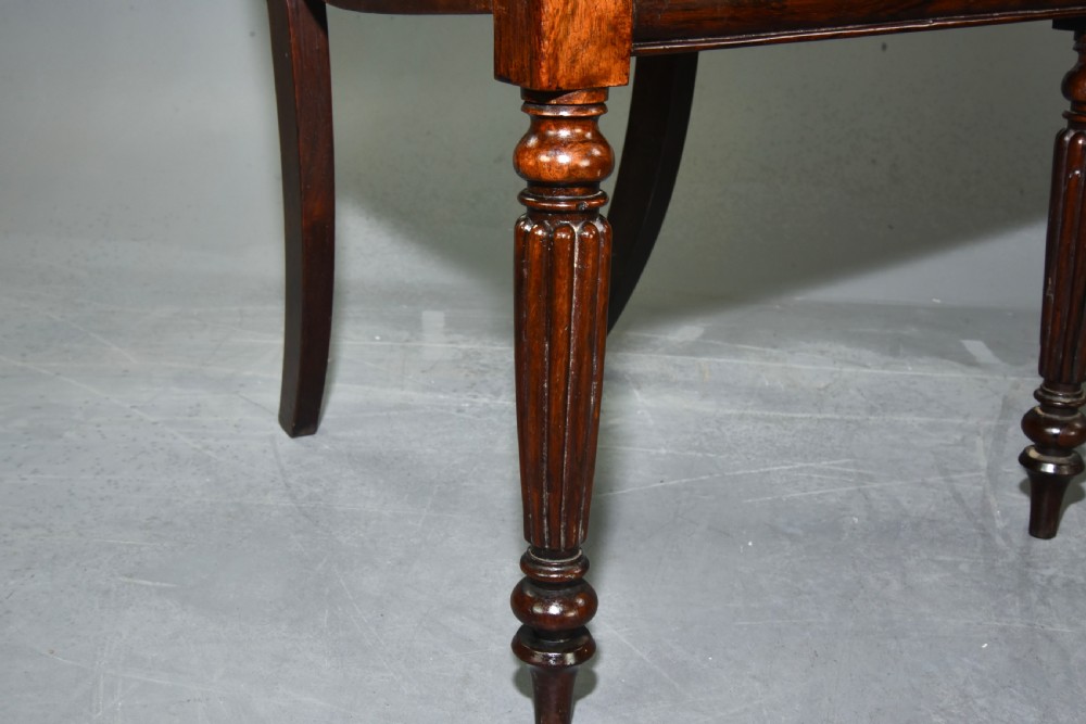 Set of eight Regency dining chairs  View VI