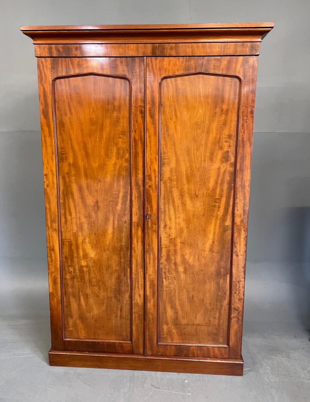 Victorian two door wardrobe 