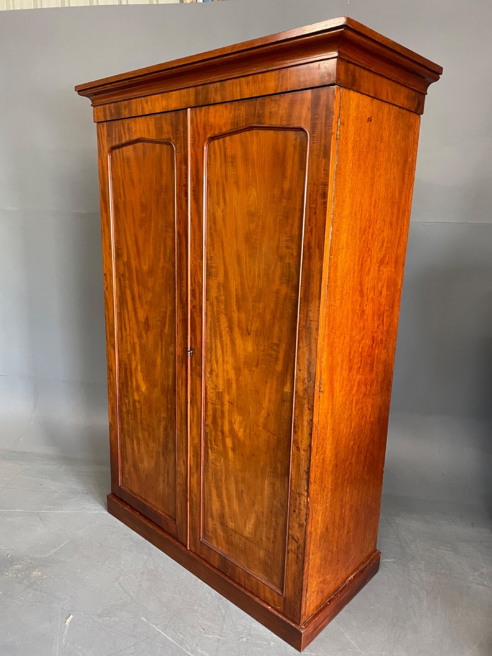 Victorian two door wardrobe  View II