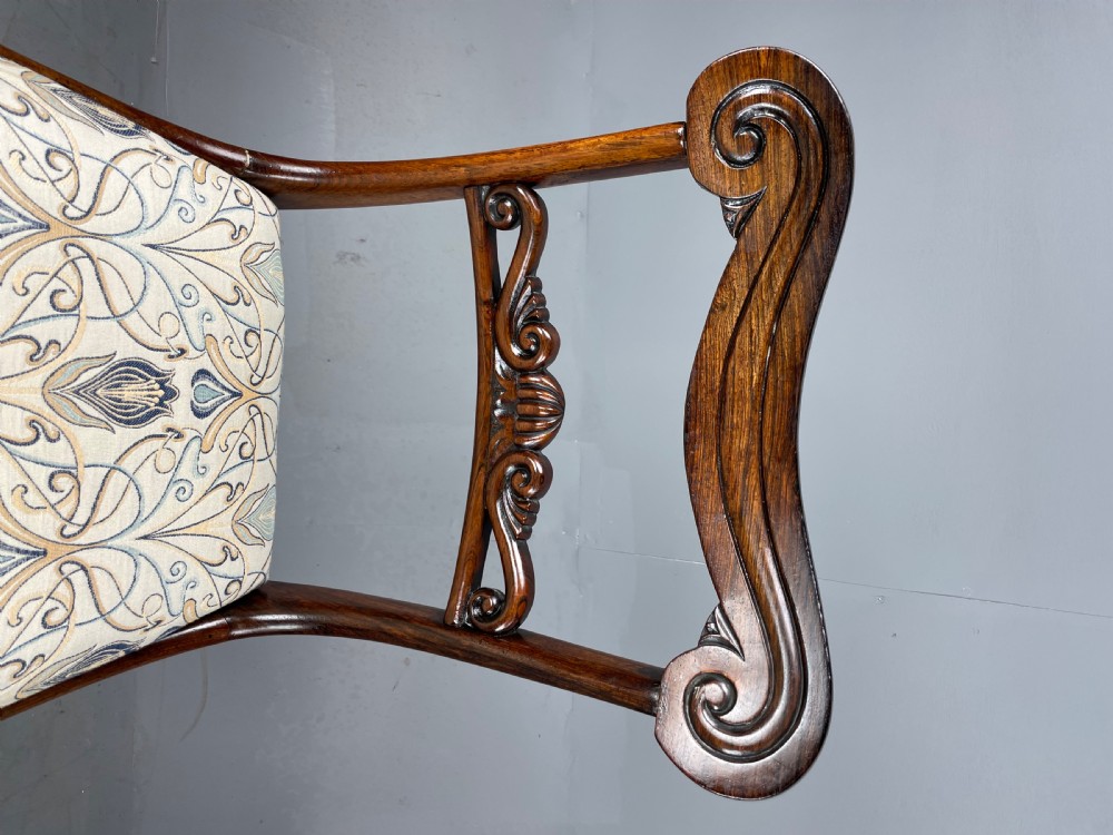 Set of four Rosewood dining chairs  View IV