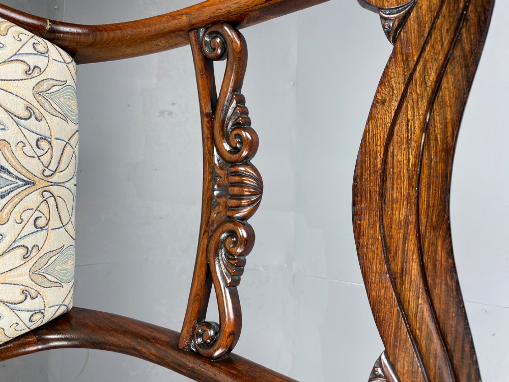 Set of four Rosewood dining chairs  View V