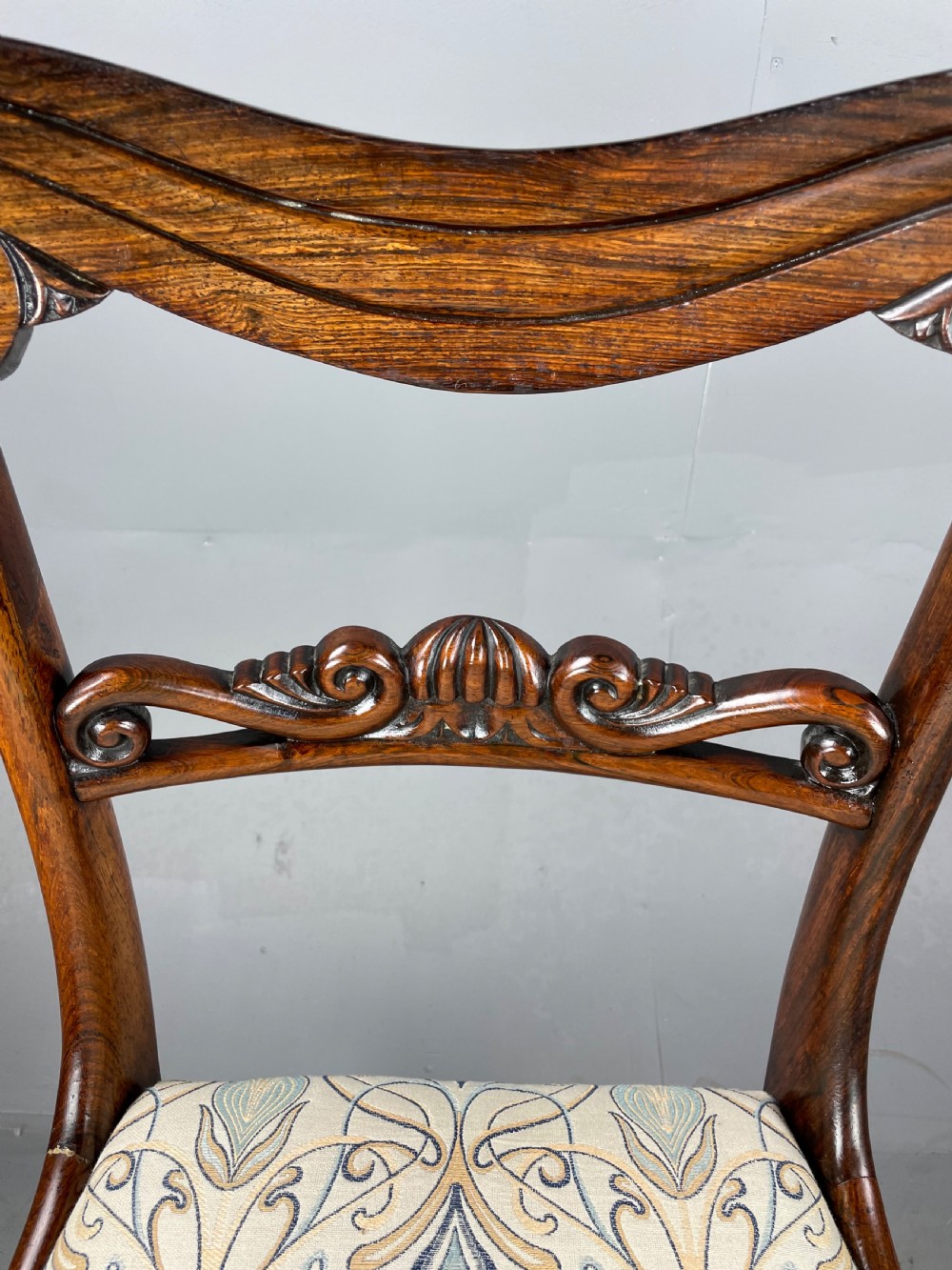 Set of four Rosewood dining chairs  View XIII