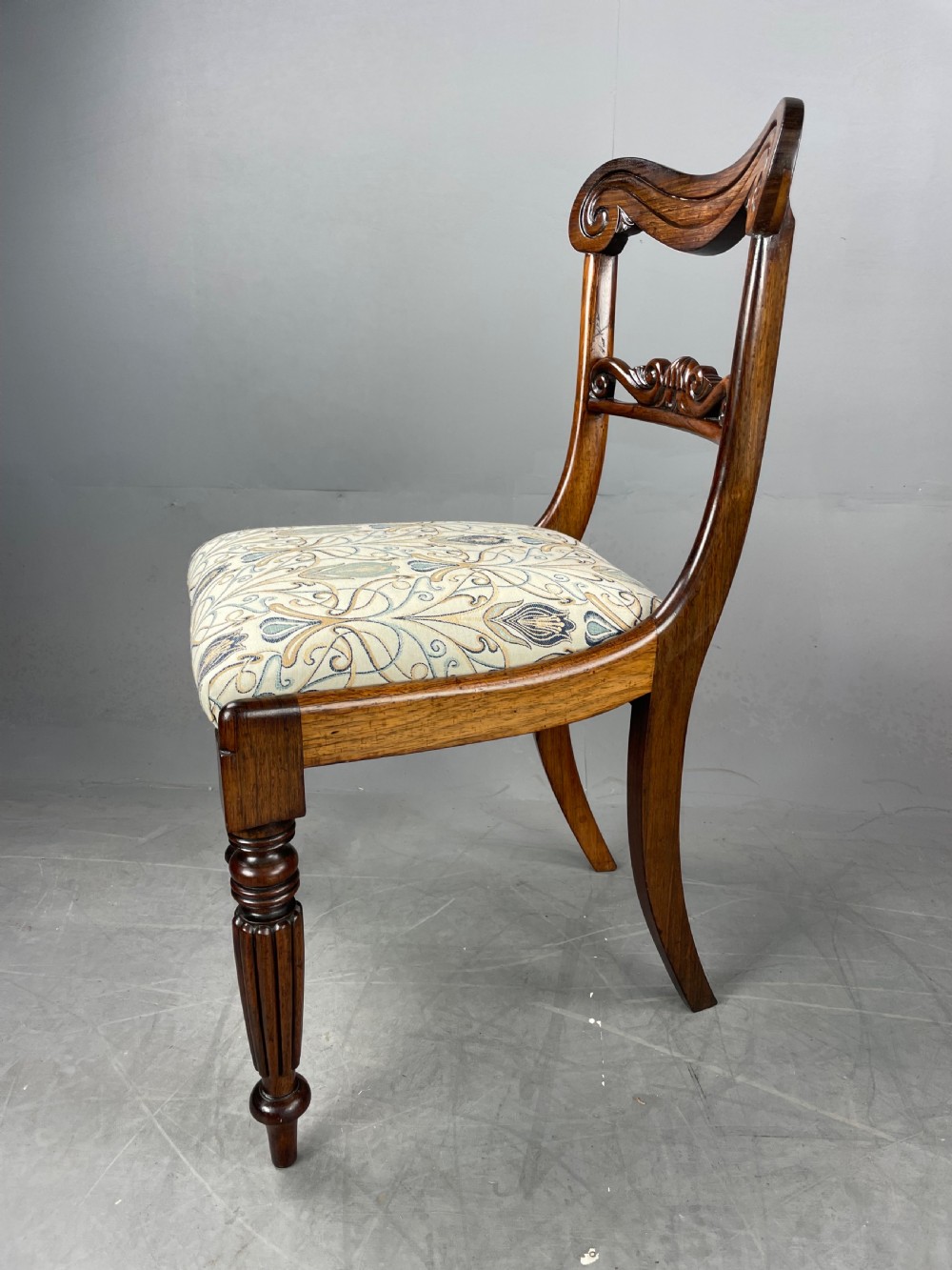 Set of four Rosewood dining chairs  View XIV