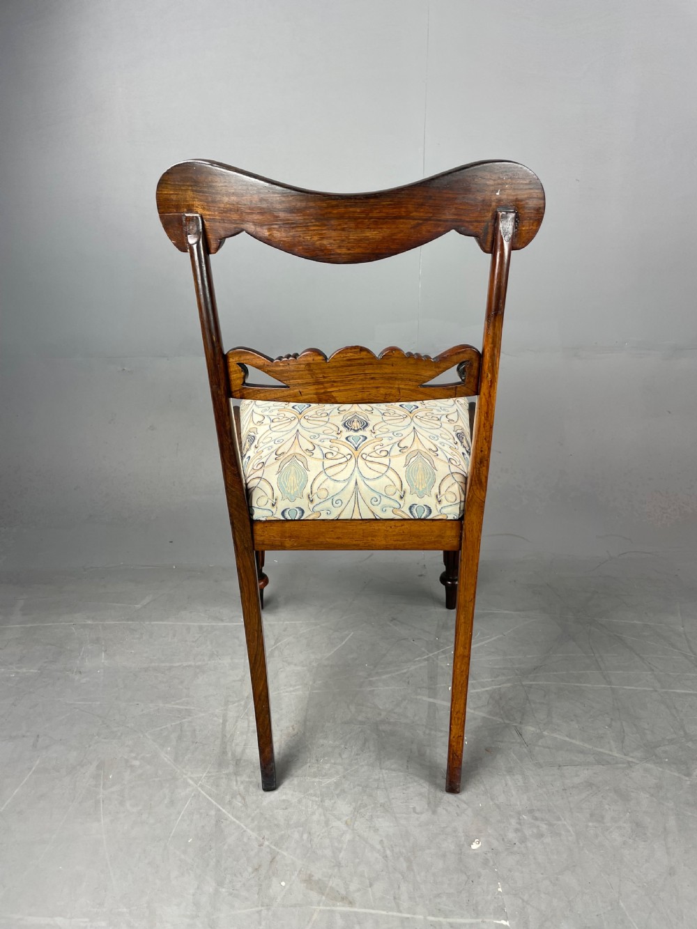 Set of four Rosewood dining chairs  View XV