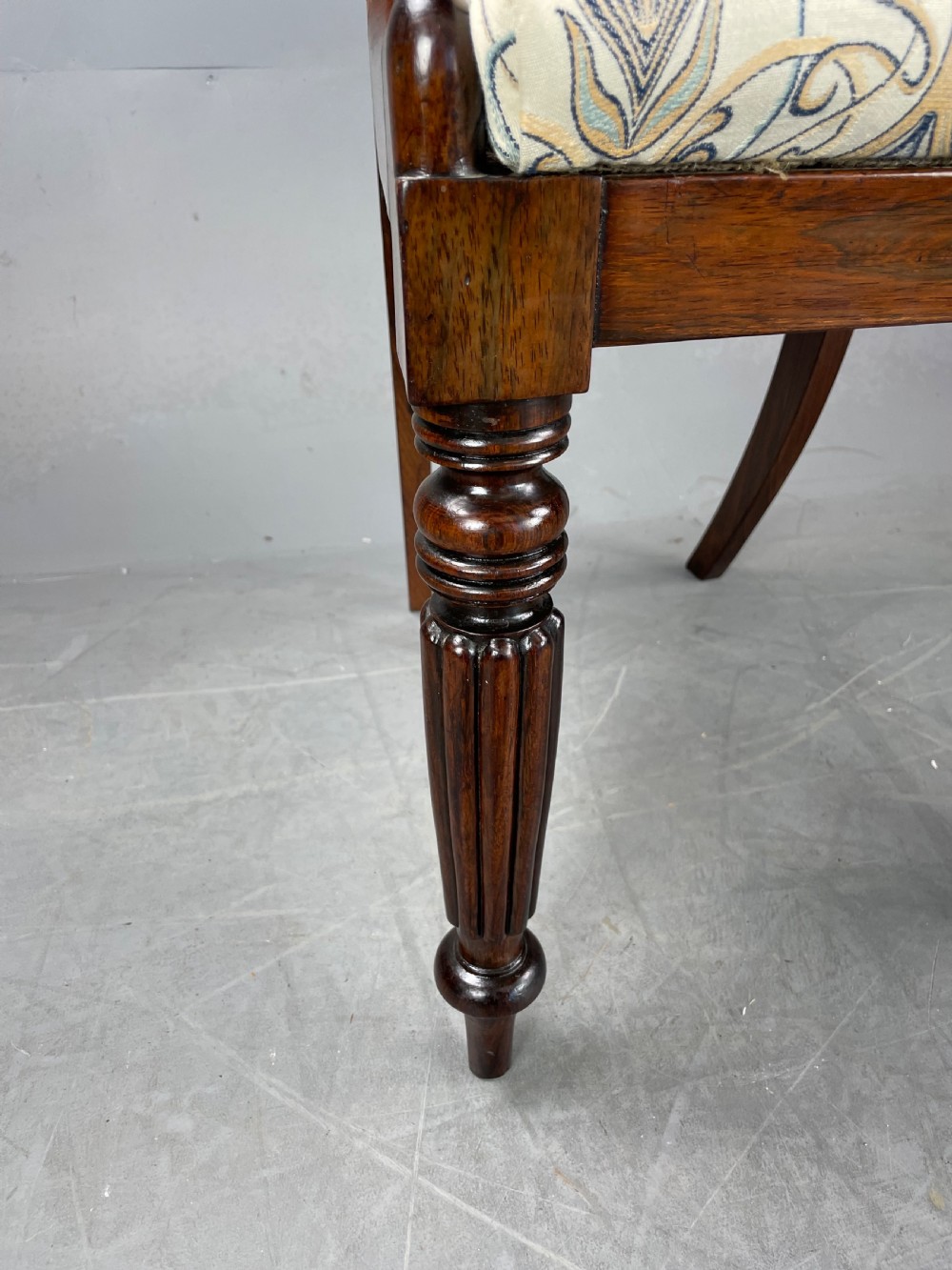Set of four Rosewood dining chairs  View XVI