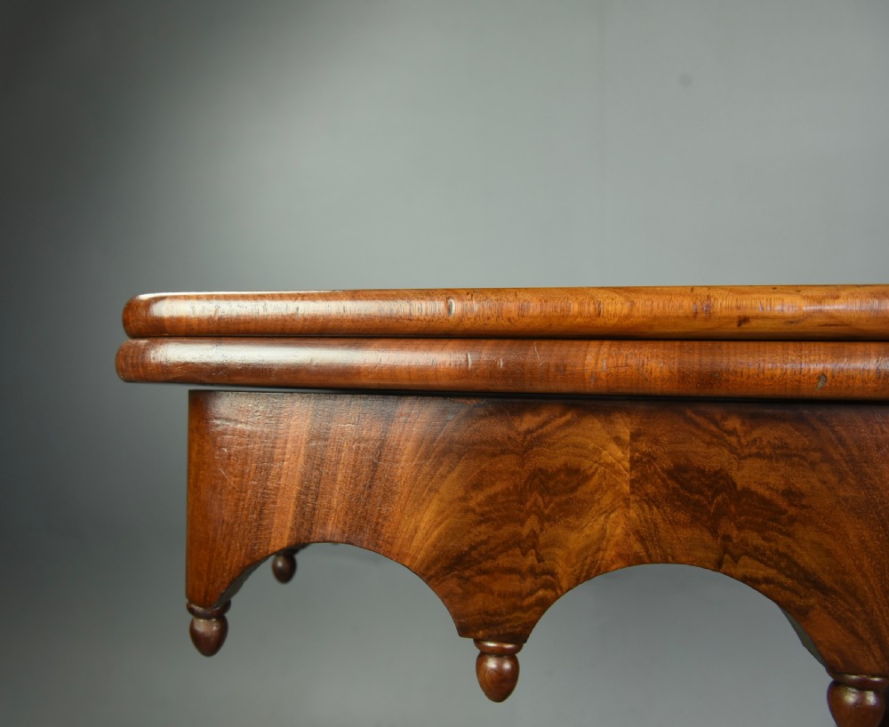 British colonial Padauk wood tea table  View VIII